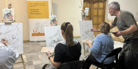 Мастер-класс «Мир красок» - Управление культуры