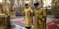 Всенощное бдение в Спасо-Преображенскои соборе - Губкинская епархия