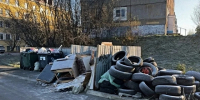 Автомобильные покрышки не относятся к твёрдым коммунальным отходам, их запрещено складировать на контейнерных площадках общего пользования - Арктик-ТВ