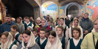 В Ханты-Мансийске состоялся молодёжный молебен у мощей пророка Иоанна Предтечи - Ханты-Мансийская Митрополия