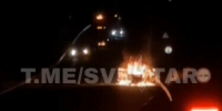 На трассе Свободный  Благовещенск вспыхнула машина видео - Amur.Life
