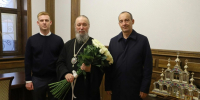 Юрий Бурлачко обсудил с митрополитом Кубани Василием поддержку семей и воспитание молодежи Пресс-служба Заксобрания Краснодарского края - KrasnodarMedia