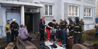 Двадцать кировчан спасли из пожара в Коминтерне - Город Киров