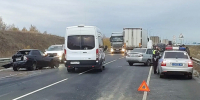 Массовая аварии на сызранской трассе: все три машины летели в сторону Саратова - КТВ-ЛУЧ