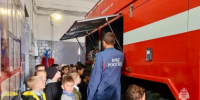Волгоградские второклассники побывали в пожарно-спасательной части на экскурсии - Газета Вечерний Волгоград