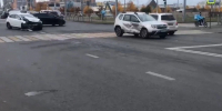 В Казани 18 октября на перекрёстке столкнулись две иномарки - Комсомольская правда Казань
