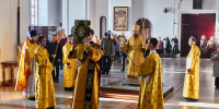 Божественная литургия в Вознесенском кафедральном соборе города Касимова в Неделю 20-ю по Пятидесятнице - Касимовская епархия