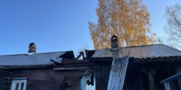 Огонь уничтожил перекрытия и веранду дома в костромском райцентре - Интернет-телевидение Логос