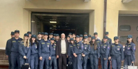 Делимся историей пожарной охраны МЧС Ставрополья со студентами - МЧС Ставропольского края