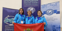 Оренбургская команда учителей на слете. Фото предоставлено участниками - Оренбургское отделение РГО