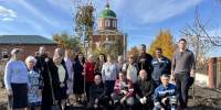 ВЛАДЫКА ИРИНЕЙ ПРИНЯЛ УЧАСТИЕ В СОЗДАНИИ ФРУКТОВОГО САДА НА ТЕРРИТОРИИ НИКОЛЬСКОГО ХРАМА - Орская Епархия
