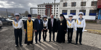 Освящение часовни в честь праведного воина Феодора (Ушакова) в Усть-Кутском институте водного транспорта - Институт водного транспорта