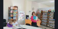С книгой будем мы дружить - в библиотеку приходить - Усть-Таркский район