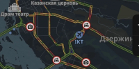 Из-за снега в Иркутске образовались 10-балльные пробки утром 19 октября - КП-Иркутск