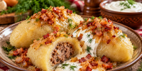 Когда пельмени надоели — готовлю сочные картофельные «дирижабли»: вкусные красавчики с обжаренным фаршем внутри - Progorod33.Ru