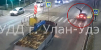 В Улан-Удэ автомобиль сбил пешехода, который переходил дорогу на красный свет - Infpol.Ru