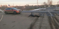 Электровелосипедист пострадал в аварии под Томском - ГТРК Томск