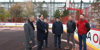 Виталий Хоценко осмотрел благоустройство общественных зон и улучшение спортивной инфраструктуры в Омске - Газета Ваша звезда