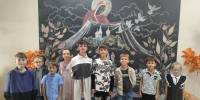 Казачата и «утята» в праздник Покрова Пресвятой Богородицы побывали в главном храме Ахтубинской епархии - Центр народной культуры