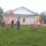 Современная детская площадка в п.Новый Мир - Вадский муниципальный округ