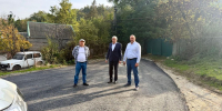 Глава Новолакского района Мамати Гамзатов проверил ход асфальтирования дорог в селе Новолакское - Сетевое издание Голос времени