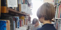 Юные читатели Листвянской библиотеки преодолели книжный лабиринт - Искитимская ЦБС