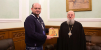 Митрополит Никита встретился с руководителем агентства молодежной политики края Виктором Коломийцем - Епархия