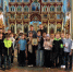 Воспитанники казачьего класса города Шарыпово посетили Свято-Троицкий собор в преддверии праздника Покрова Пресвятой Богородицы - Епархия