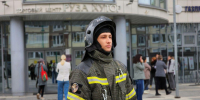 Огнеборцы «Мособлпожспас» провели занятия по изучению района выезда в Рузском округе - Рузский городской округ