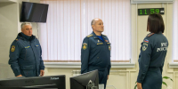 Александр Куренков проинспектировал условия несения службы в подразделениях МЧС России в Новосибирской области - МЧС Новосибирской области