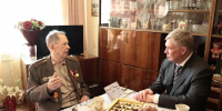 Губернатор поздравил 100-летнего ветерана Ивана Щербенёва - Ulyanovsk.Express