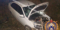 В Куркино «Лада Гранта» съехала в кювет: пострадали два человека - ГТРК