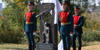 На Мамаевом кургане открыли памятный знак воинам Пермского края — защитникам Сталинграда - Администрация области
