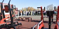 В Каракулино открыли вторую в этом году площадку ГТО в Удмуртии - Глава и Правительство Удмуртской Республики