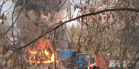 Во Владимире на улице Лакина сгорел автобус - Телеканал Вариант