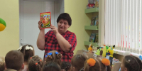 Центральную районную библиотеку впервые посетили ребята из детского сада «Золотой ключик» р.п. Колышлей - Колышлейский район