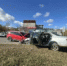 Автомобиль врезался в забор у дома на улице Борцов Революции в Иркутске - IrkutskMedia.Ru