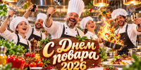 С Днем повара 2026: красивые картинки и поздравления - Sakhpress.Ru