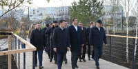 Виталий Хоценко ознакомился с ходом строительства школы в жилом комплексе «Кварталы Драверта» - Сетевое издание Заря-Полтавка