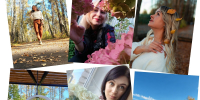 Коллаж из шести цветных фотографий участниц конкурса «Красавица ивановской осени» - 168.Ru
