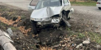 В Торбееве водитель ВАЗа погиб, въехав в опоры связи и освещения - Вестник Мордовии