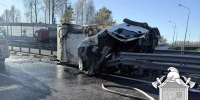 Водитель мусоровоза погиб в ДТП на трассе «Сортавала» в Ленобласти - Комсомольская правда
