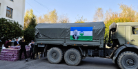 Кабардино-Балкарский ГАУ отправил гуманитарный груз бойцам СВО в честь 85-летнего юбилея со дня рождения первого Президента КБР - КБГАУ им. В.М. Кокова
