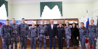 Росгвардейцы стали участниками встречи с Героем России в рамках проекта «Живая история» в Адыгее - Росгвардия