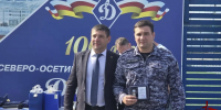 Росгвардейцев наградили в честь 100-летия общества «Динамо» в Северной Осетии - Росгвардия