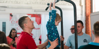 Папы и дети — одна команда! Сосновоборские семьи отметили День отца на спортивном празднике - Газета Маяк