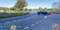 Под Пионерским столкнулись два авто, пострадал пенсионер - Комсомольская правда