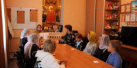 Занятия в воскресной школе при Успенском храме г. Мглина - Мглинское благочиние