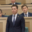 Первый зампред комитета СФ по аграрно-продовольственной политике и природопользованию Игорь ЗУБАРЕВ. Скриншот трансляции - Fishnews.Ru