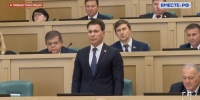 Первый зампред комитета СФ по аграрно-продовольственной политике и природопользованию Игорь ЗУБАРЕВ. Скриншот трансляции - Fishnews.Ru
